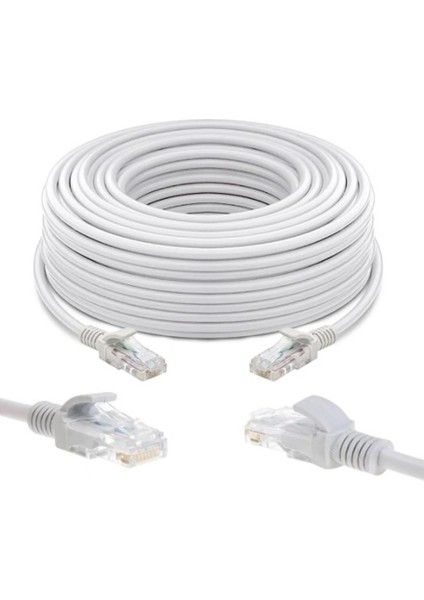 Şan Led Cat6 Lan Internet Data Kablosu(Ethernet Modem RJ45 Uçlu Jacklı Network Adsl)