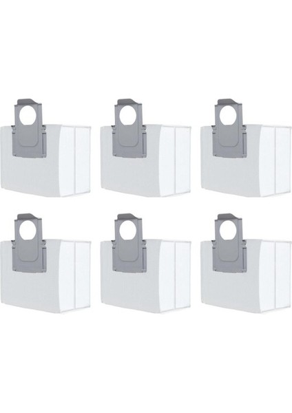 Roborock Q7MAX/Q7 Max Plus/q7 Max+ Uyumlu Toz Torbası - 6 Adet