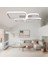 TT050-BY Tt Aydınlatma Baklava Desen Mat Beyaz 4 Lü LED Avize 2