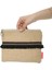 Siyah Püsküllü Renkli Noktalı Jüt Clutch Bez Çanta 1