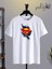 Super Man Yüksek Kaliteli Beyaz Tshirt 1
