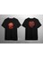 Spiderman Baskılı Oversize Bol Kalıp Siyah Tshirt 1