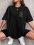 Mickey Mouse Minimal Tasarımlı Oversize Tshirt 2