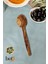 Tahta Yemek Kaşığı Mini Boy Yemek Servis Kaşığı 21 cm Doğal Zeytin Ağacı Ahşap Yemek Kaşığı El Işçiliği Kaşık 1