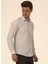 Slim Fit Klasik Yaka Düz Mavi - Buz Erkek Gömlek GM1007100568 1