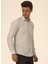 Slim Fit Klasik Yaka Düz Mavi - Buz Erkek Gömlek GM1007100576 2
