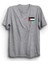 Palestinian Flag, Mini Logo, Filistin Bayrağı Küçük Logo Tişört 1
