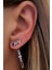 Italyan tasarımı gümüş rose lüks ear cuff kupe 1