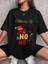 Yılbaşı T-Shirtü Hohoho Merry Christmas Yılbaşı T-Shirt Unisex Pamuklu Noel T-Shirtü Yılbaşı Kostümü 5