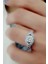 Sky Diamond Taşlı 925ayar Gümüş Tek Taş Yüzük 1
