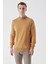 Erkek Camel Basic Yarım Balıkçı Yaka Dynamic Fit Rahat Kesim Triko 2
