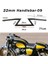 Chopper Cafe Racer Direksiyon Universal 22 mm Siyah 1