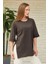 Oversize Yırtmaçlı T-Shirt 2