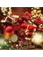 Yılbaşı Çam Ağacı Süsü Karışık Kırmızı Noel Seti Asılı Ağaç Süsü Yılbaşı Ağacı Süsleme Noel Süsleri 1
