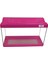 KP3018 Renkli Kapak Mini Akvaryum Pembe 30 cm 1