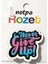 Rozet Ahşap Never Give Up - 3 Adet Rozet 1