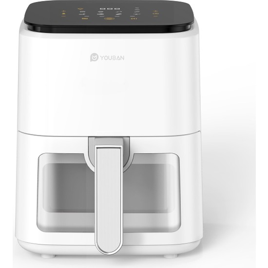Youban Xiaomi Air Fryer 3.5l Camlı Beyaz Fritöz