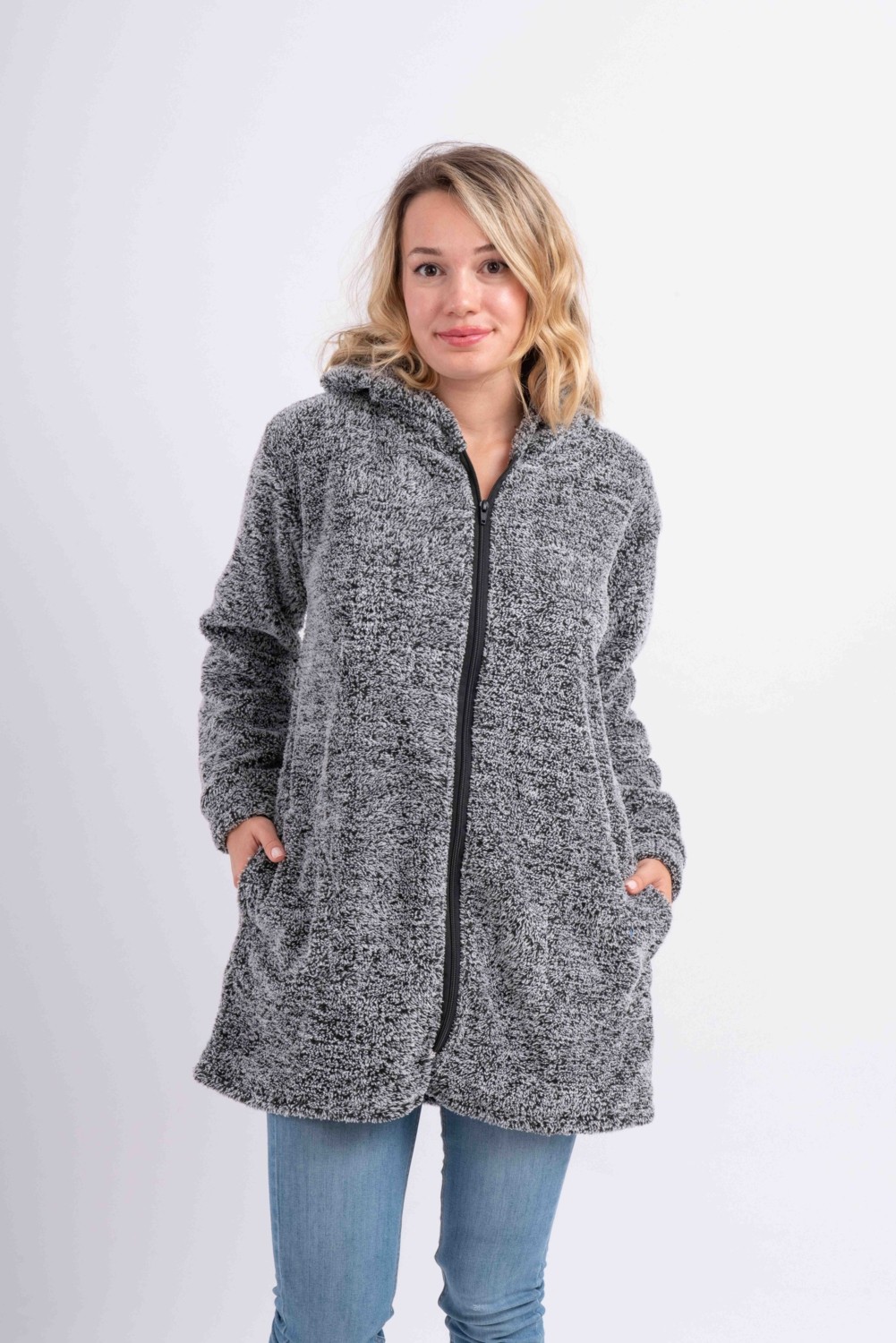 Sweet's Collection Uzun Tunik Ceket Mürdüm görsel 5