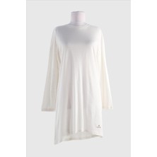 Plistre 1875_Plistre Baskılı Basic Tesettür Tunik