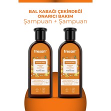 Tresan Bal Kabağı Çekirdeği Onarıcı Sülfatsız Bakım Şampuanı 300 ml X2 Adet