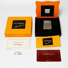 S.T. Dupont 2000 Fantaisies Vichy Bleu Limited Edition Çakmak