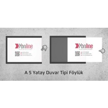 Yönline A5 Yatay Duvar Tipi Kendinden Yapışkanlı Föylük