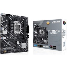 ASUS PRIME H610M-E-CSM DDR5 5600MHZ 1XVGA 1XHDMI 1XDP 2XM.2 USB 3.2 1700P MATX (13. VE 12.NESİL İŞLEMCİ UYUMLU)