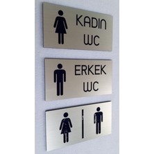 Yönline Metal Look Serisi Wc Yönlendirme Seti