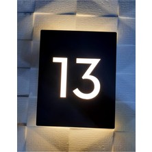 Yönline Atlas Serisi Işıklı Kapı Numarası