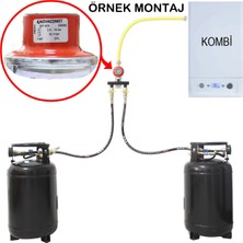 7A Mühendislik Doldurulabilir Lpg Tankı Kombi Kollektör Seti (Dikey)