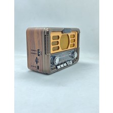 Ataşbey RT-671 Orta Boy Güneş Enerjili Bluetooth, Nostalji , Fm/am/sw 3 Band Radyo ,usb, Sd ,aux Mp3 Player