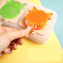 Shidanli Silikon Popsicle Kutusu Dıy Ev Yapımı Popsicle Popsicle Kalıp Gıda Sınıfı Mühürlü Toz Geçirmez Kaplı Dondurma Kalıbı (Yurt Dışından)