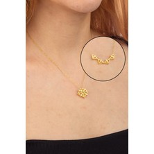 Byes 925 Ayar Gümüş Açılan Kalpler Kolye