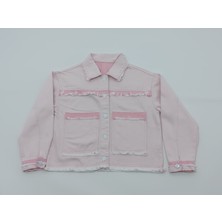 Jabber Kot Ceket Kız Çocuk Açık Pembe