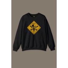 So Cool Breaking Bad Dizi Movie Tehlike Baskılı Siyah Baskılı Sweatshirt