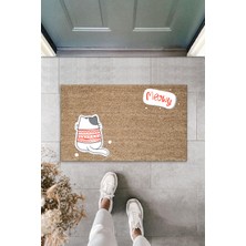 Stok Shop Dijital Baskı Yeşil Dış ve Iç Mekan Doğal Taş Desen Kapı Önü Paspası