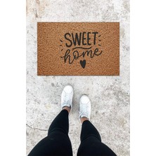 Stok Shop Dijital Baskı Yeşil Dış ve Iç Mekan Doğal Taş Desen Kapı Önü Paspası