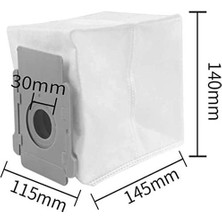 Srfn Ticaret Irobot Uyumlu Roomba I1 Süpürge Toz Torbası - 2 Adet