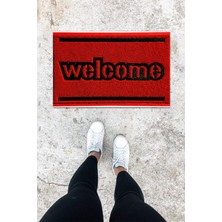 Stok Shop Dijital Baskı Yeşil Dış ve Iç Mekan Doğal Taş Desen Kapı Önü Paspası