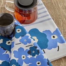 Karaca Home Roxie  Pamuk 2 Parça Mutfak Havlusu Blue