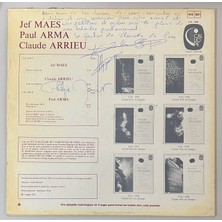 Jef Maes Paul Arma Claude Arrieu Quatuor De Clarinettes De Paris Quatre Contrastes