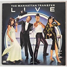 The Manhattan Transfer Live Lp Plak (Orjinal 1978 Alman Baskı)