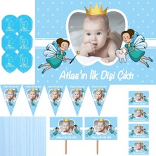 Hayaller Dükkanı Diş Buğdayı Erkek Bebek Süsleme ve Magnet Seti HDTS196