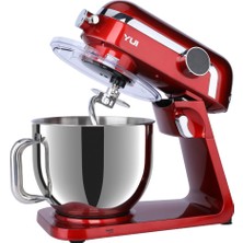 Yui M123 Easy Chef Premium 1800W Dokunmatik Ekran Alüminyum Stand Mikser 7lt.+Kıyma Başlık Seti