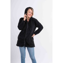 Sweet'S Collection Uzun Tunik Welsoft Peluş Ceket