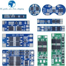 Sourcingasia 2s 3A 4A 5A 8A 10A 13A 20A 7.4V 8.4V 18650 Koruma Levhası/bms Kartı Standart/denge (Yurt Dışından)