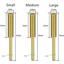 Sourcingasia 5 Adet Elmas Silindir Dosyası 4-5.5mm Zincir Testere Bileme Aracı Elmas Dosya Gravür Taşlama Aracı Zincir Testere Elektrikli Alet Seti (Yurt Dışından)