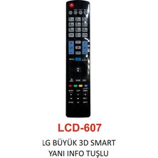 Practials LG 3D Smart Lcd Tv Kumandası - LCD 607