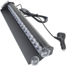 Space Çakar Lamba 50CM 12-30V Vantuzlu 16 Ledli Kırmızı-Mavi / LAPA540