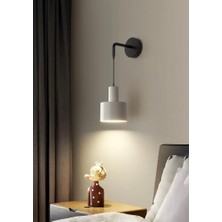 Rsylight Retro Metal Dekoratif Rustik Beyaz Vintaje Modern Duvar Aplik